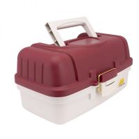 Plano Kufřík One-Tray Tackle Box Red Metallic/Off-White (3)