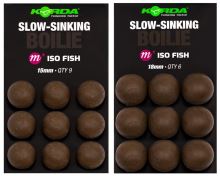 Korda Umělé Boilie Slow Sinking Boilie ISO Fish