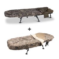 Nash Lehátko Se Spacákem Indulgence All Season SS4 + Přehoz Indulgence Summer Shround