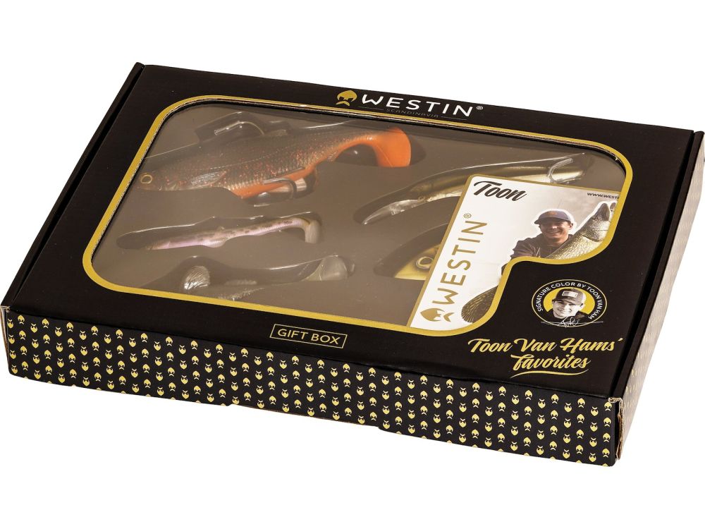 Levně Westin dárková sada nástrah gift box toon van hams favorites freshwater lures kit 5 ks