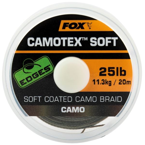 Fox Návazcová Šňůrka Edges Camotex Soft 20 m