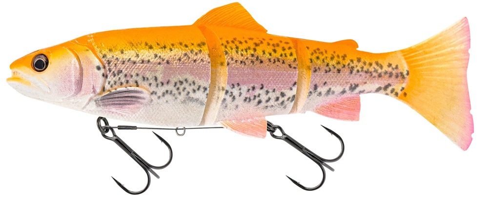 Savage gear gumová nástraha 3d line thru trout golden albino - 15 cm 35 g