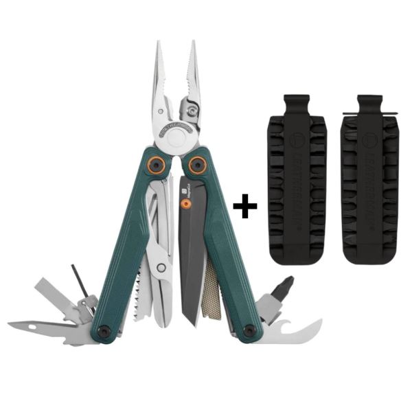 Leatherman Kleště Wave Alpha Cascadia + Bit Kit Zdarma