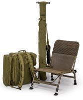 Korum Křeslo + Batoh + Pouzdro Na Pruty Progress Roving Kit Korum Křeslo + Batoh + Pouzdro Na Pruty Progress Roving Kit