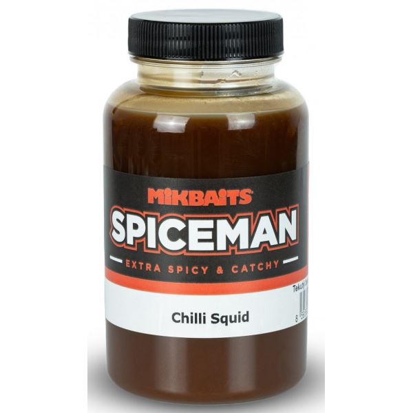 Mikbaits Booster Spiceman Chilli Squid 250 ml