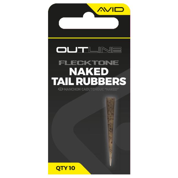Avid Carp Převleky Na Závěsky Outline FleckTone Naked Tail Rubber