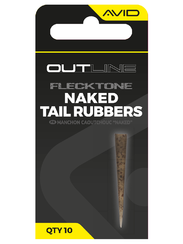Avid carp převleky na závěsky outline flecktone naked tail rubber
