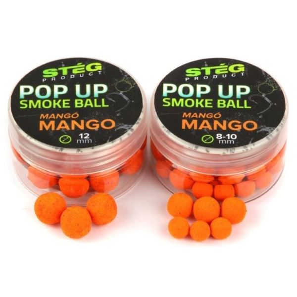 Stég Plovoucí Boilie Pop Up Smoke Ball 10 g 8-10 mm