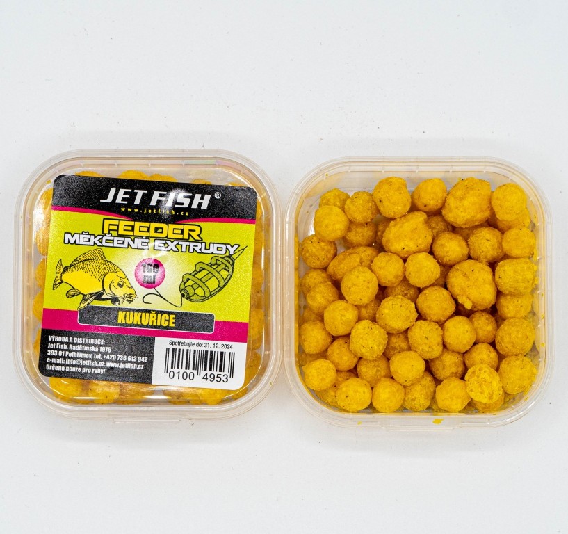Levně Jet fish měkčené extrudy 100 ml - kukuřice