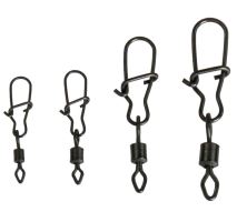 Dam Karabinka S Obratlíkem Effzett D-Lock Snaps Swivel 10 ks