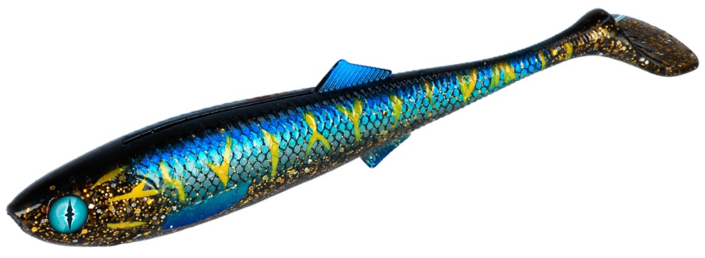 Mikado gumová nástraha sicario cosmo blue balení - 10,5 cm 10 g 5 ks