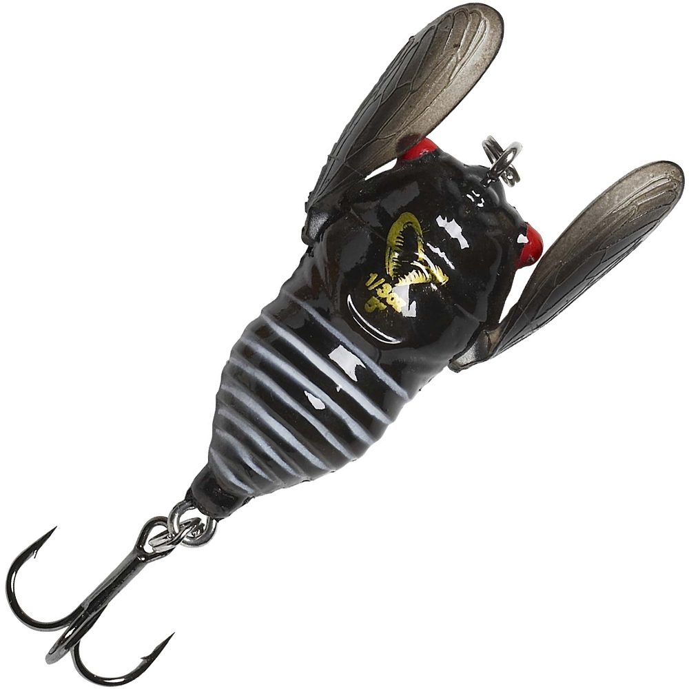 Levně Savage gear 3d cicada f black-3,3 cm 3,5 g