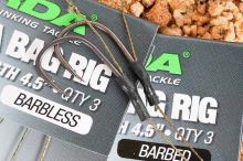 Korda Návazec Solidz PVA Rig Wide Gape Barbed 18 lb 3 ks (3)