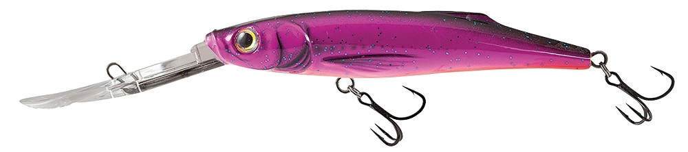 Levně Salmo wobler freediver super deep runner purple rain 7 cm 8 g