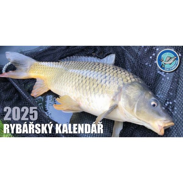 ČRS Stolní Rybářský Kalendář Na Rok 2025