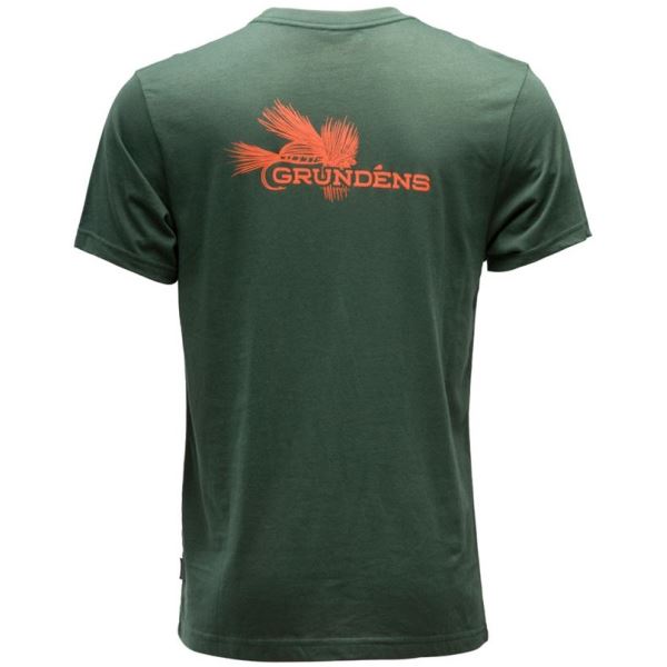 Grundéns Tričko Dry Fly SS T-Shirt Deep Forest