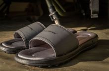 RidgeMonkey Pantofle APEarel Dropback Sliders Grey (3)