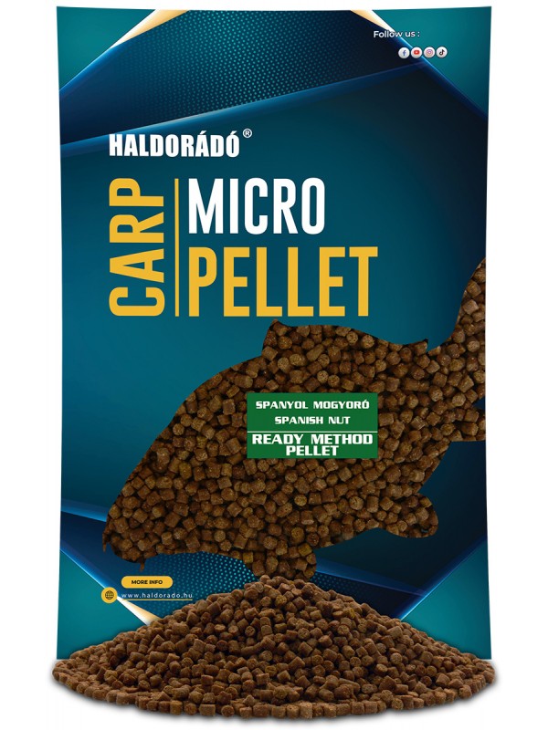 Levně Haldorádó pelety method ready micro pellet španělský arašíd 600 g