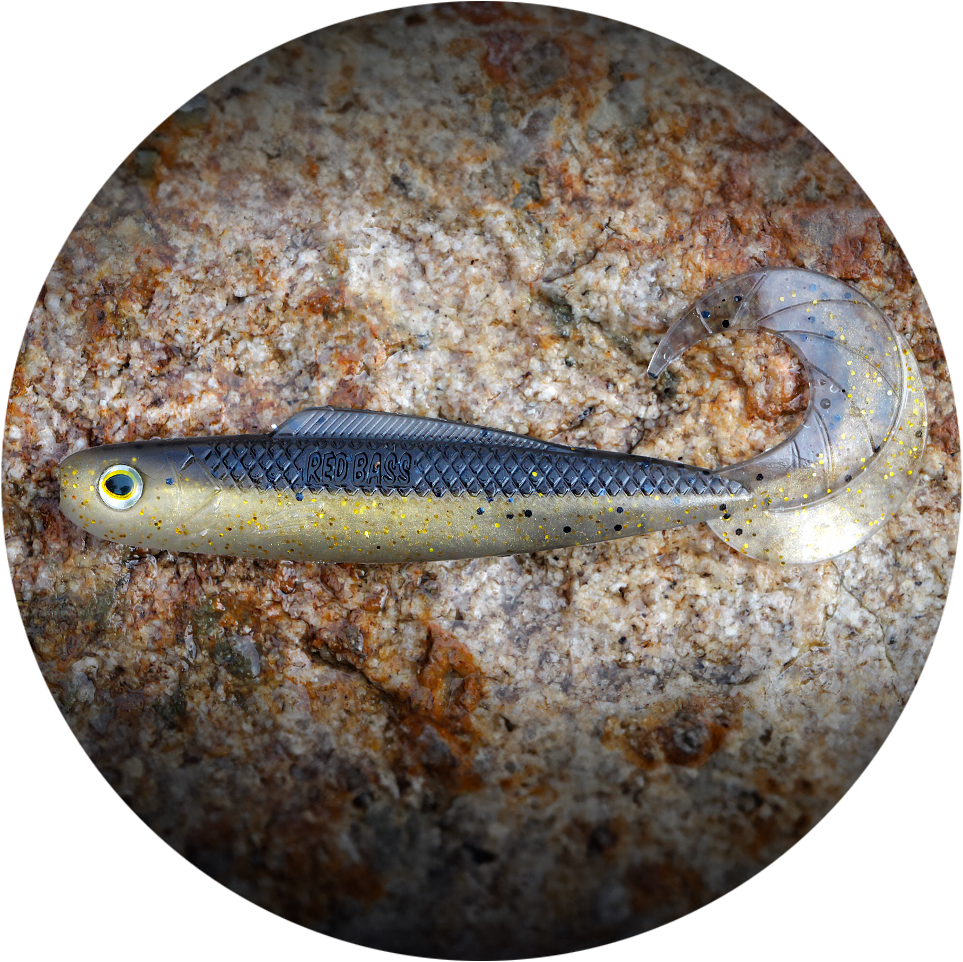 Redbass gumová nástraha twister kixter bass - 12,5 cm 14 g