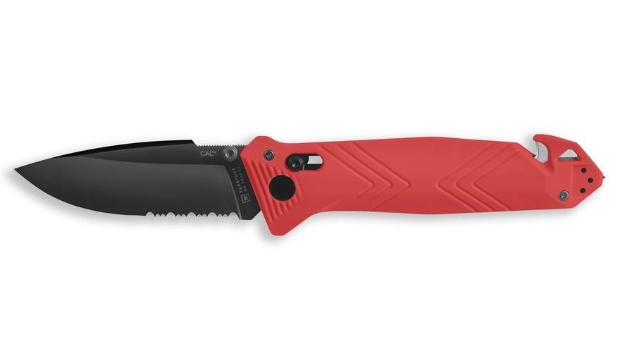 Tb outdoor nůž cac army knife pa6 fv red handle