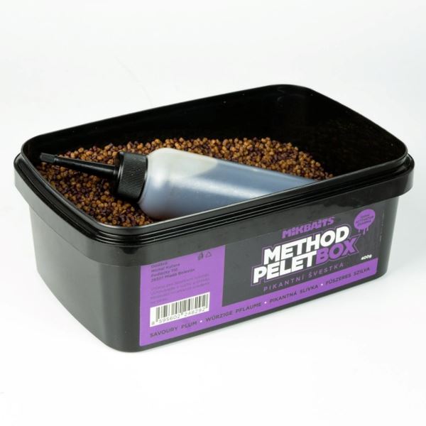 Mikbaits Method Pelet Box 400 g + 120 ml Activator