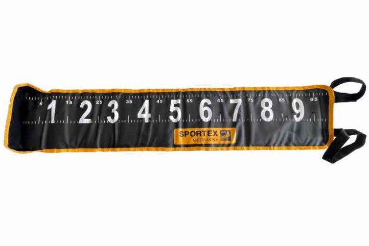 Levně Sportex podložka pod ryby odepínací s metrem - 130x30 cm