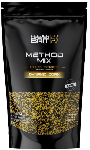 Levně Feederbait club series method mix 800 g - dynamic corn