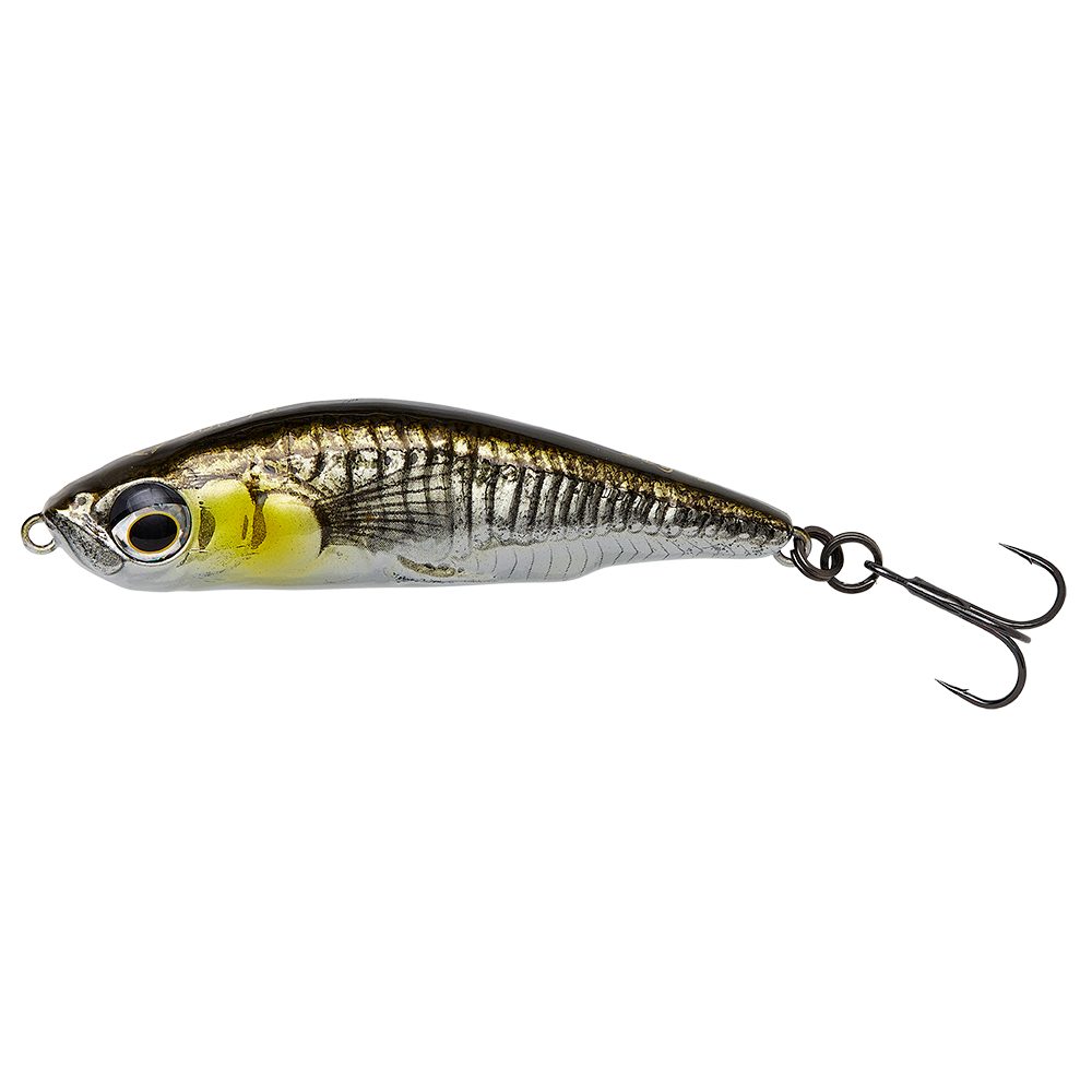 Levně Savage gear wobler 3d sticklebait pencil sinking ayu green silver - 6,5 cm 10,5 g