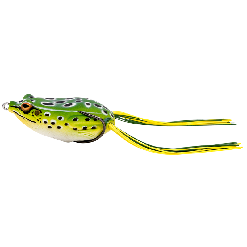 Savage gear žába hop walker frog floating green leopard 5,5 cm 15 g