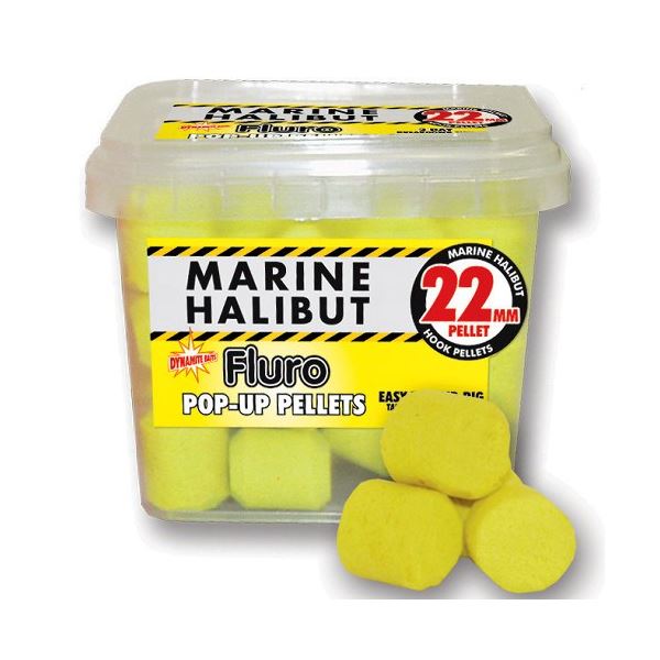 Dynamite Baits Pelety Pop-up Fluro 22 mm