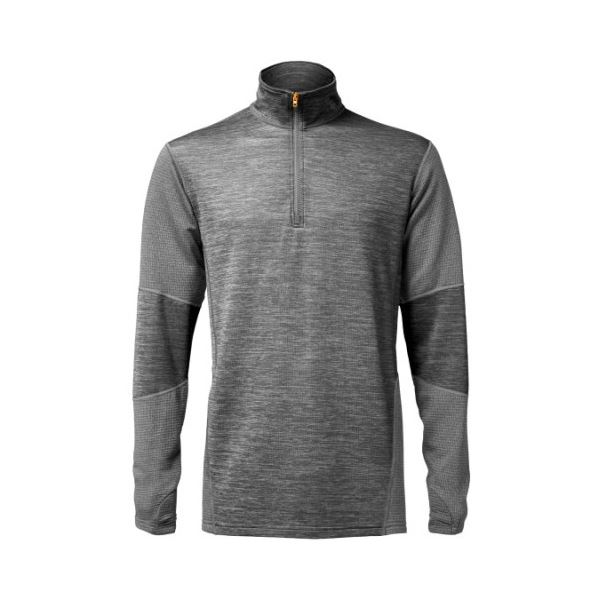 Geoff Anderson Thermo Tričko s Dlouhým Rukávem WizWool 210 Šedé