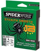 Spiderwire Splétaná Šňůra Stealth Smooth 12 Průhledná 150 m (1)