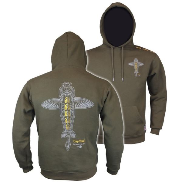 Vass Mikina Carp Rising Hoodie Khaki