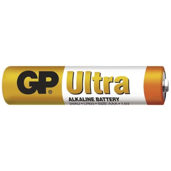GP Batteries Alkalická Baterie GP Ultra LR03 (AAA) 4 ks