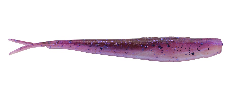Berkley gumová nástraha powerbait minnow purple magic - 5 cm 18 ks