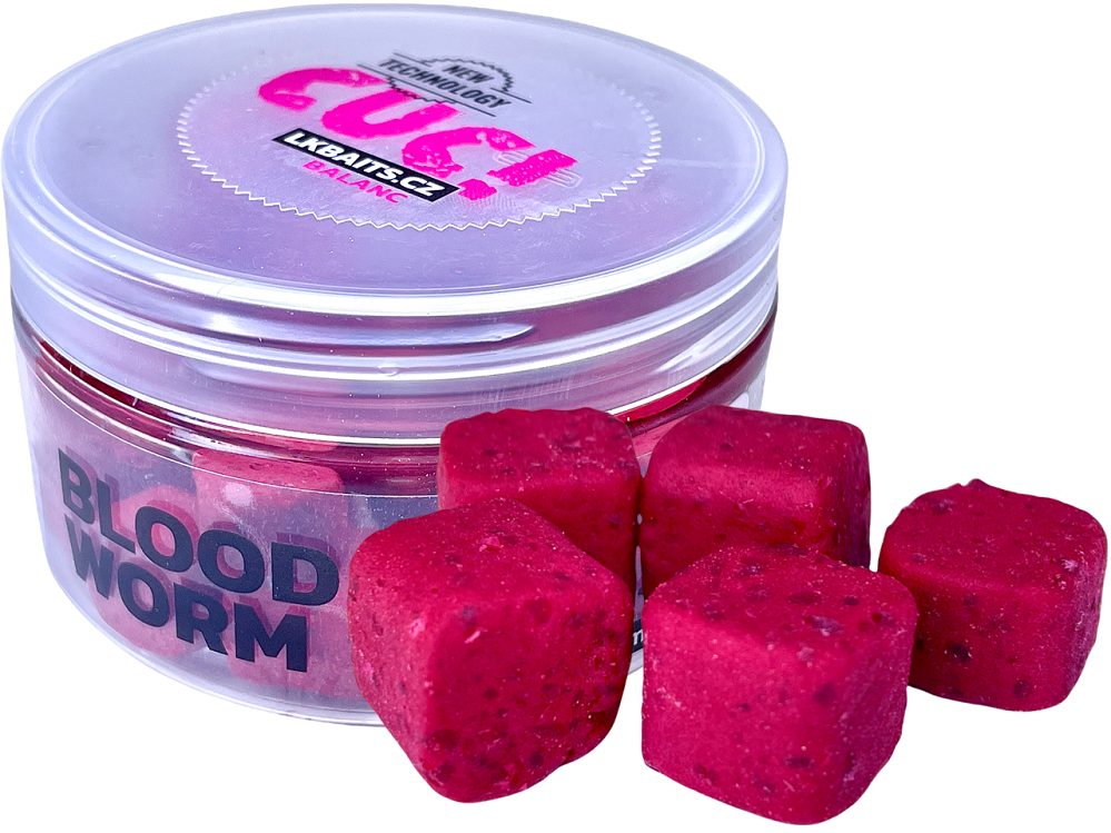 Levně Lk baits cuc nugget balanc bloodworm - 100 ml 10 mm