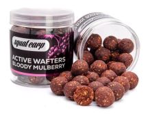 Squat Carp Vyvážené Boilies Active Wafters Bloody Mulberry - 150 g 24 mm