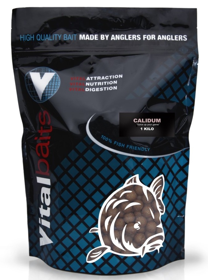Vitalbaits boilie calidum 1 kg - 24 mm