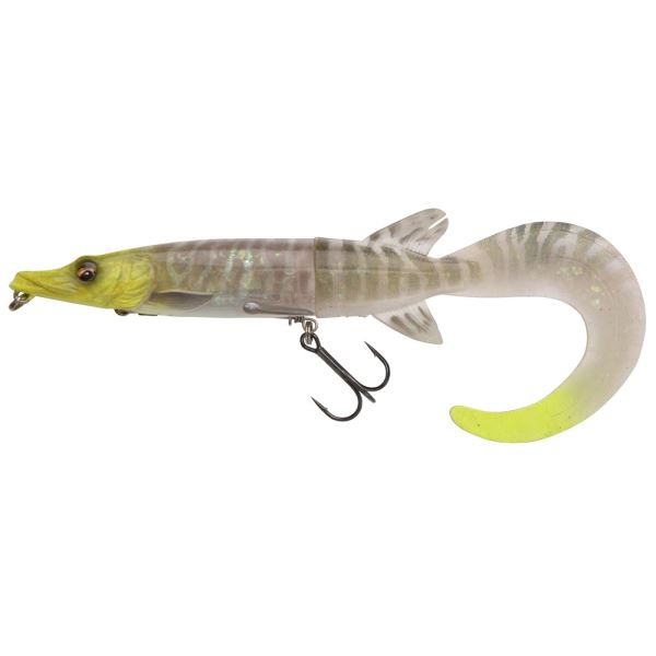 Savage Gear Gumová Nástraha 3D Hybrid Pike Slow Sinking White Pike