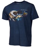 Savage Gear Tričko Cannibal Tee Blue - XXL