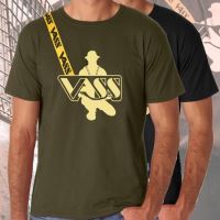 Vass Tričko Fisherman Printed w/Strap T-Shirt Khaki (1)