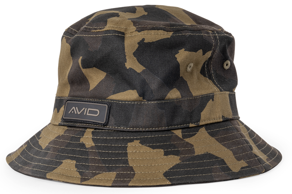 Avid carp klobouk distortion camo bucket hat