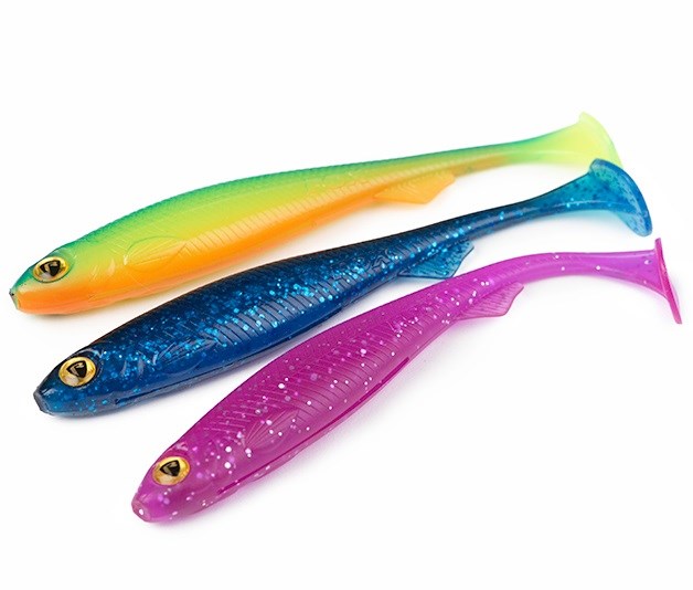 Fox Rage Gumová Nástraha Slick Shad UV Blue Back (1)