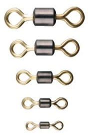 Cralusso obratlík golden swivel 12 ks - velikost 7