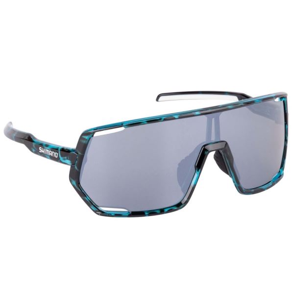 Shimano Sluneční Brýle Lesath BM Tortoiseshell Blue & Silver