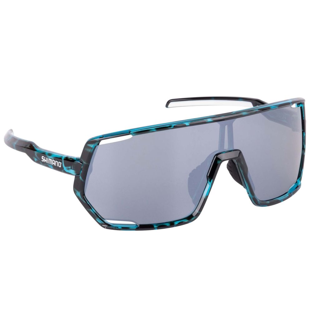 Levně Shimano sluneční brýle lesath bm tortoiseshell blue & silver