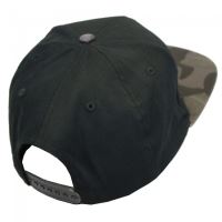 Vass Kšiltovka Snapback Black With Black/Grey Camo Peak (1)