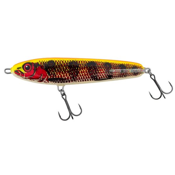 Salmo Wobler Sweeper Sinking Holo Red Perch