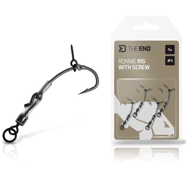 Delphin theend ronnie rig s vrtáčkem 4 ks - 8