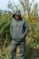 RidgeMonkey Mikina S Kapucí APEarel ThermaPro Heavyweight Hoody Green (8)